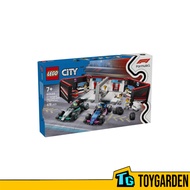 Lego City 60444 F1 Garage & Mercedes-AMG & Alpine Cars
