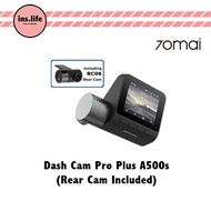 70mai Dash Cam Pro Plus+ A500s + Rear Cam RC06 Car Recorder