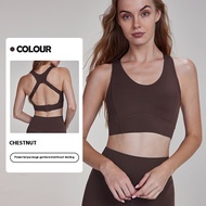 [Cắm trại] Áo lót trang phục Tập Yoga Mới Châu Âu và Mỹ đồ lót tập thể dục làm đẹp lưng đồ mặc ngoài