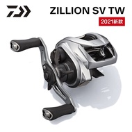 DAIWA ZILLION TW HD 2022 รุ่นใหม่ วงล้อตกปลาแบบไหล่รูปหยดน้ำสำหรับตกปลาในทะเล ด้ามจับแบบหมุนได้ น้ำห