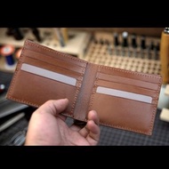 皮夾diy手作材料包套裝 八卡位 相位錢包 男士短夾銀包 客製刻字
