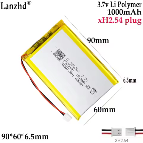 3.7V Lithium Polymer 4000mah For Children's learning machine wireless keyboard power bank battery GP