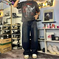 Men's long jeans Baggy jeans, men's loose jeans, oversized jeans, Baggy jeans