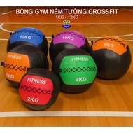 Gym CrossFit Wall Ball Fitness Dumbbells in All Colors and Sizes 1KG–12KG