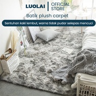 Carpet Fluffy Karpet For Living Room Nordic Style Tie Dye Shaggy Carpet 地毯