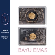 Bayu emas 1 Dinar 999.9 Gold bar - MIX LOCAL BRAND