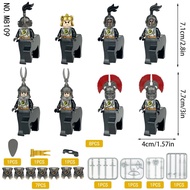 8 Pcs Mainan Balok Medieval Army (Armor hadiah)Centaur Army Brick Block Building Block