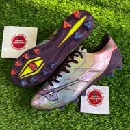 ALPHA TEASER BLACK FG FOOTBALL SHOES Kasut Bola Sepak Kasut Bola Kasut Bola Budak Kasut Bola Mizuno 