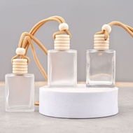 15ml Car Hanging Glass Bottle Empty Perfume Aromatherapy Pendant Refillable Car Perfume Bottle 1PC