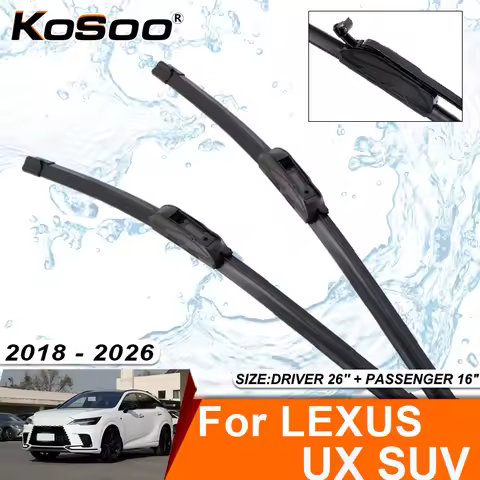 Car Wiper Blade For LEXUS UX200 UX250 UX250H UX300E UX300H 2018-2026 Windshield Rubber Refill Front 