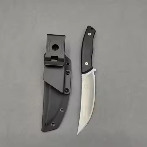 Bolte 14C28N Steel Full Tang Straight Knife Outdoor Camping Hiking Hunting Tactical Survival Fixed B