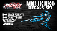 Raider 150 Reborn Samurai Decals Set (Blue)