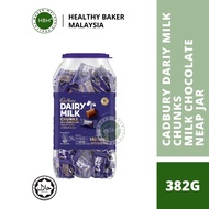 Cadbury Dairy Milk Chocolate Neap Jar 382g / Coklat Balang / Coklat Susu / Chocolate Mini Bites / Ca