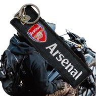 GANTUNGAN Arsenal Embroidered Keychain