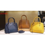 Promo tas bonia original sling bag alma croco Terbaik