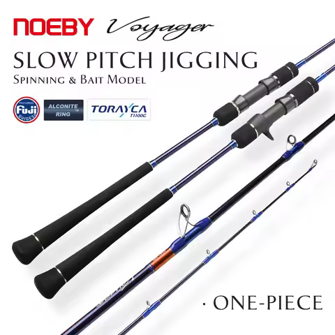 NOEBY VOYAGER Slow Pitch Jigging Rod 1.77m 1.83m 1.91m Spinning Casting Fuji Guides Torayca T1100G O