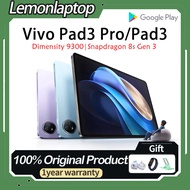 Vivo Pad3 Pro Dimensity 9300 VIVO Pad3 Snapdragon 8s Gen 3 13 Inch 144HZ 11500mAh VIVO Tablet Vivo P