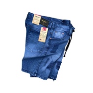 Society - Men's Washing Ripped Jeans Shorts 20 oz Premium Size 28 - 39 Available Jumbo