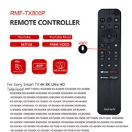 Genuine Voice Remote Control SONY LED Smart 4K 8K Android TV YouTube NETFLIX Prime video RMF-TX800P 