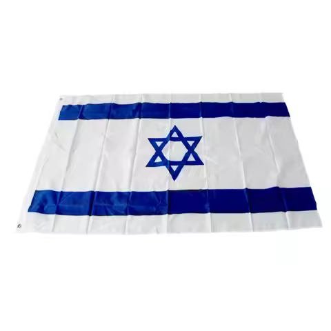 Israel Flag 3x5 Foot Israel National Flags with Brass Grommets Light Polyester Jewish Flags Banner 9