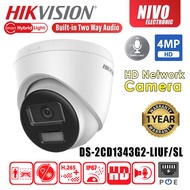 HIKVISION DS-2CD1343G2-LIUF/SL 4MP POE Smart Hybrid Light Fixed Turret Network Camera 2.8MM Lens