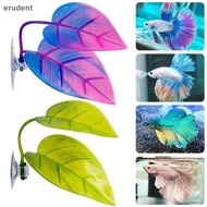 erudent Artificial Aquatic Plant Aquarium Landscaping, Artificial Betta Fish Leaves, Resting Leaves,
