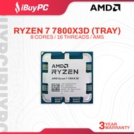 AMD Ryzen 7 7800X3D / 9800X3D Processor | 8 Cores, 16 Threads | AM5 (Tray Unit)