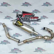 1set NORIFUMI Rocket 4 exhaust MUFFLER PNP MOTOR XR150 XR200 XR 150/200 KLX 150 CRF 150/CRF150 D-TRA