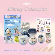 Phấn Nước Che Phủ Bền Màu Phiên Bản Giới Hạn Espoir Be Velvet Cover Cushion Disney Edition 13g (Kèm