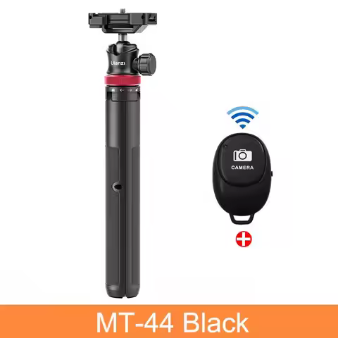 ULANZI TRIPOD MT-44 Tripods Smartphone Vlog Tripods With Cold Shoe Phone Mount Holder For Mobile Tri