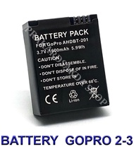 GoPro2 / GoPro3 / GoPro Hero2 / GoPro Hero3 แบตเตอรี่สำหรับกล้องโกโปร Camera Battery For GoPro2,GoPro3,GoPro Hero2,GoPro Hero3 (Black) BY PRAKARDSAKDA SHOP