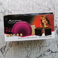music pioneer multimedia speaker 多用途 揚聲器 喇叭 電腦 pc usb dvd mp3 hifi