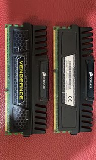 Corsair Vengeance 復仇者 CMZ16GX3M2a1600C10 DDR3 1600MHZ 16GB kit (2x8GB) 連黑色大散熱片 （2條） 「拆機無盒」