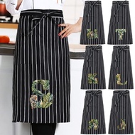 Half Apron Short For Cooking Cafeteria Half-Length Restaurants Nurse