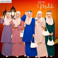 🌸VS-02🌸 PLUS SIZE (3XL-5XL) Kurung Pahang Melati 2.0 Baju Kurung Plain Baju Raya