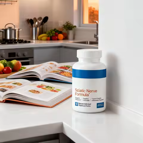 Balanced Wellness Formula with Alpha Lipoic Acid B Vitamins Herbal Blend Daily Support Capsules 120 