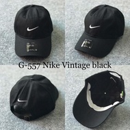 Topi Baseball Nike Vintage Black G-557