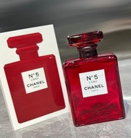 4月快閃價 全店再95折 Chanel No.5香奈兒5號紅色限量版香水EDT 100ml