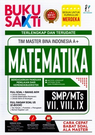 Buku Sakti Matematika SMP/MTs Kelas 7 8 9