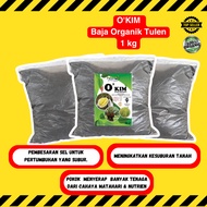 1kg O'KIM Baja Organik Tulen / Baja Kompos Sawit / Bio-0rganic bagus untuk Buah Bunga dan Sayur