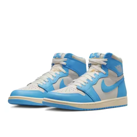 Nike Air Jordan 1 High Cushioned Lightweight Comfort Outdoor Basketball Shoes Men's DZ5485-402 Size 
