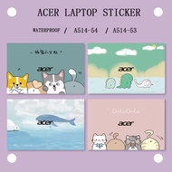 4pcs ABCD 14" Laptop Computer Protective FILM SKIN FOR  for ACER ASPIRE LITE A514-54 A514-53 AL14-31