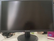 AOPEN24寸顯示器｜1080P IPS屏｜配好電源線+VGA線｜即插即用｜自用閒置