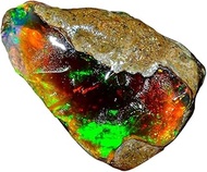 03.60Cts 100% A+ Natural Ethiopian Welo Opal Rough Stone, Raw Crystal,October Birthstone, Jewelry Ma