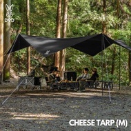 🇯🇵日本代購 DOD天幕 DOD CHEESE TARP (M) DOD tarp  DOD TT10-739-BK