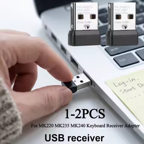 USB Receiver Dongle Adapter For MK220 MK235 MK240 Nano MK260 MK275 MK345 Wireless Keyboard Mouse Uni