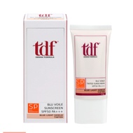 TDF BLU VOILE TINTED SUNSCREEN SPF50 PA+++ (EXP: 10/2025) SUITABLE FOR HYPERPIGMENTATION SKIN TYPE