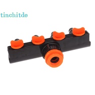 [TinchitdeS] Valve Splitter 1/2” 3/4" 1” Watering Connector Distributor 1 To 4 Way Hose Splitters For Water Pipe Hose Tap Connectors [NEW]