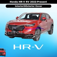Honda HRV HR-V RV 2022-2025+ Forged Carbon Trim/Glossy Black Interior Cover Part For HRV Accessories