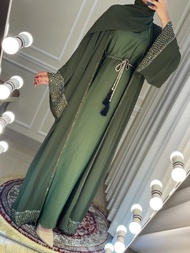 [FREE PPN] Abaya dubai double chiffon [ORI]